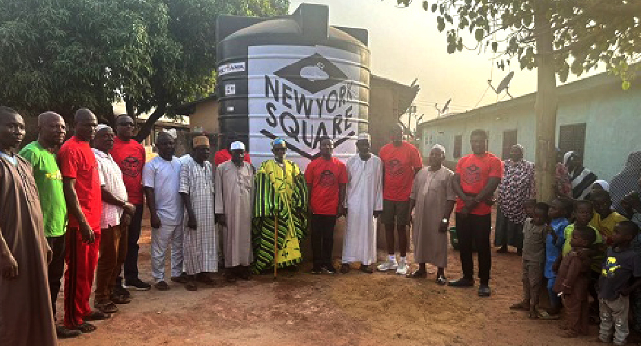 Tamale: New York Square initiates water and basketball project in Changli